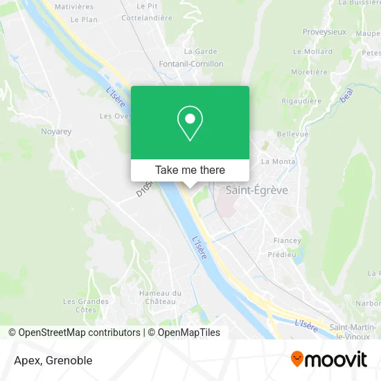 Apex map