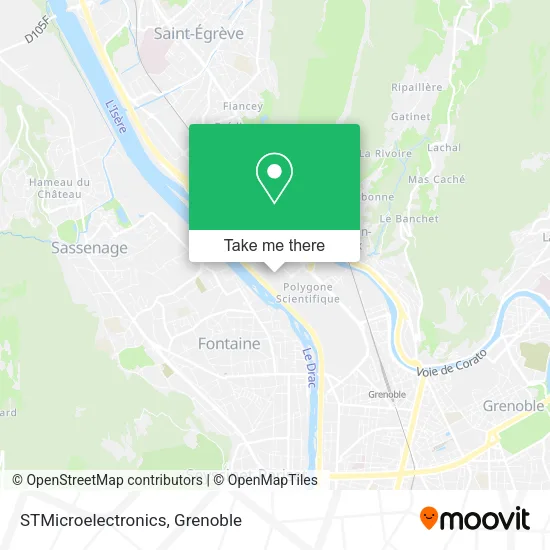 STMicroelectronics map
