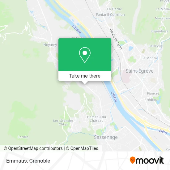 Emmaus map