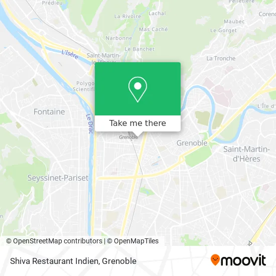 Shiva Restaurant Indien map