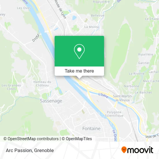 Arc Passion map