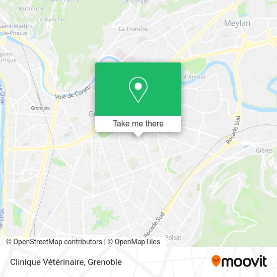 Clinique Vétérinaire map