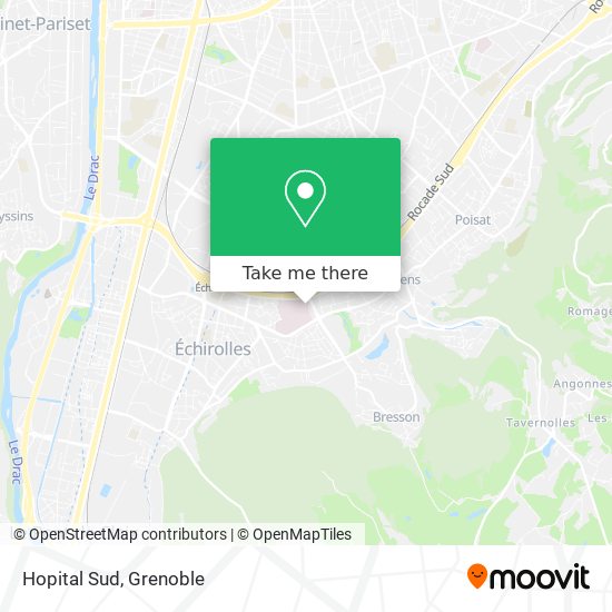 Hopital Sud map