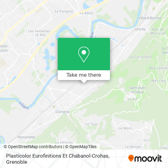 Plasticolor Eurofinitions Et Chabanol-Crohas map