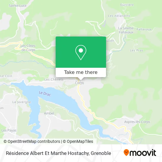 Résidence Albert Et Marthe Hostachy map