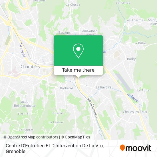 Centre D'Entretien Et D'Intervention De La Vru map