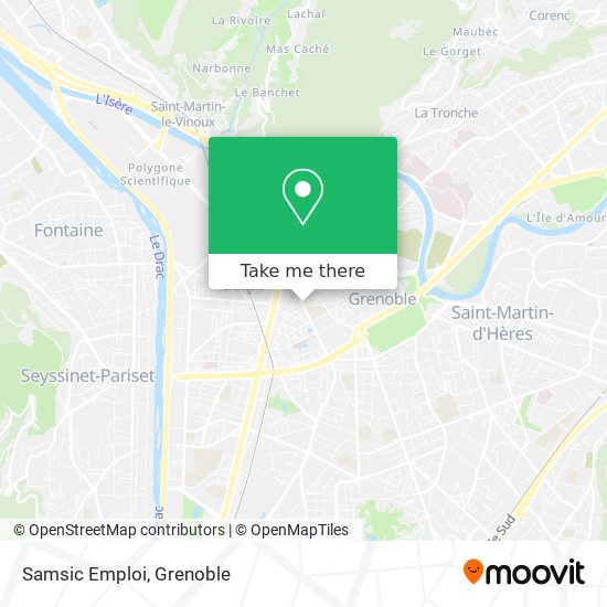 Samsic Emploi map