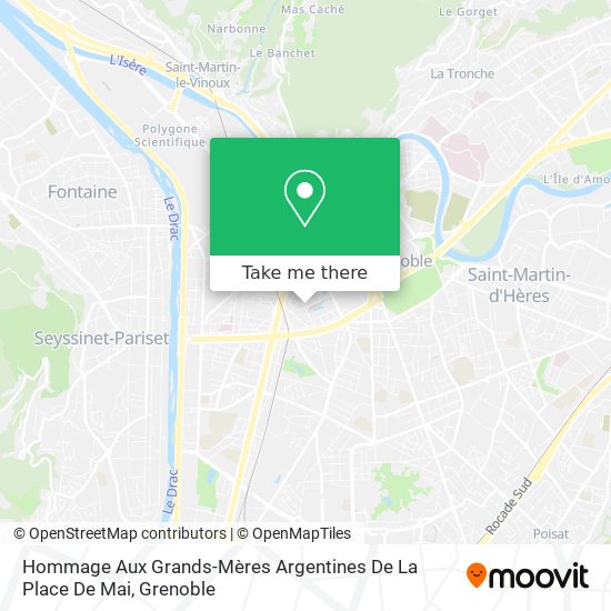 Hommage Aux Grands-Mères Argentines De La Place De Mai map
