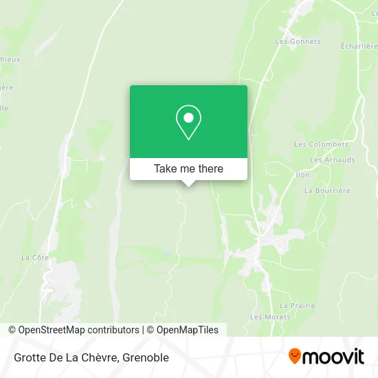 Grotte De La Chèvre map