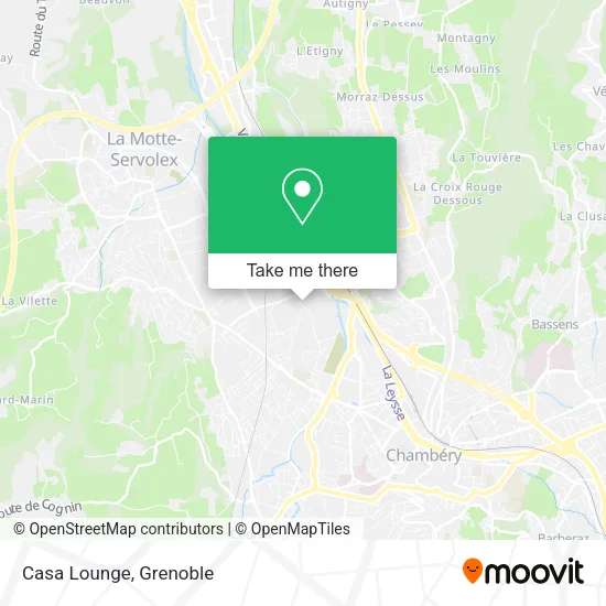 Casa Lounge map