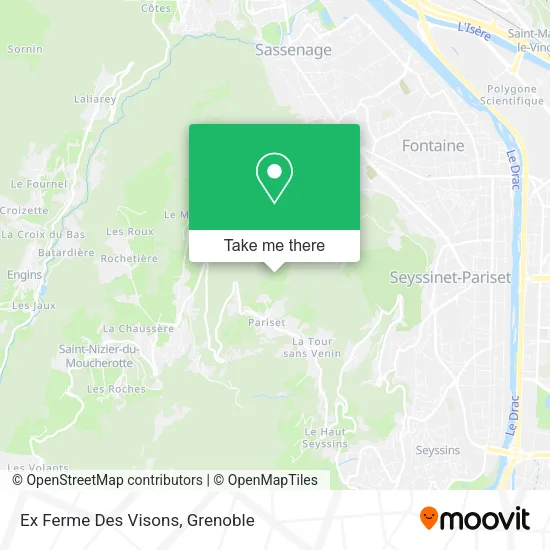 Ex Ferme Des Visons map