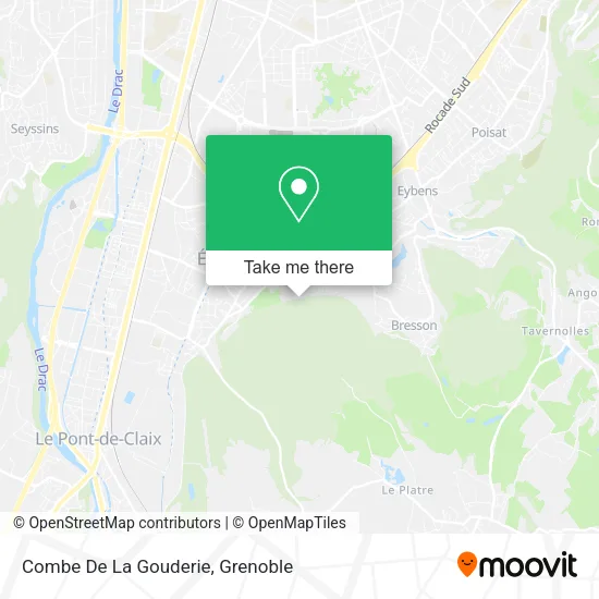 Combe De La Gouderie map