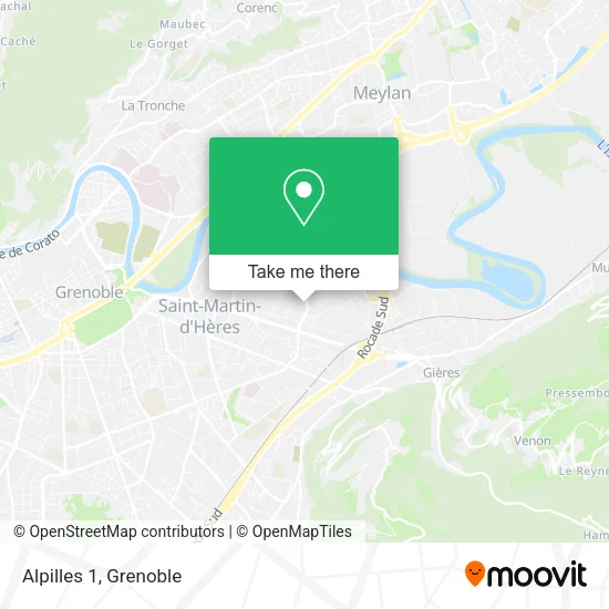 Alpilles 1 map
