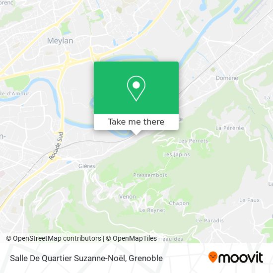 Salle De Quartier Suzanne-Noël map