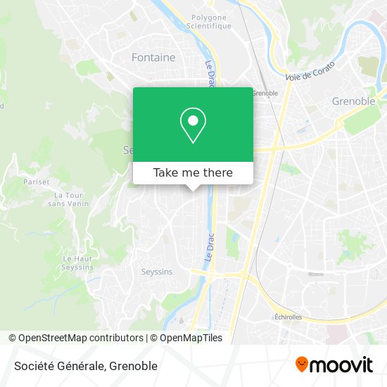 Société Générale map