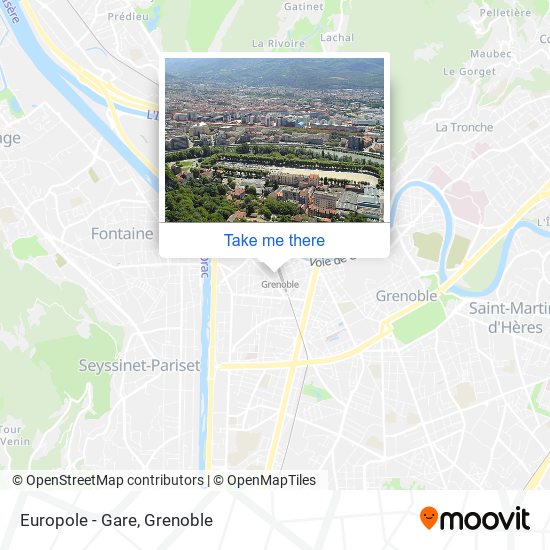 Europole - Gare map