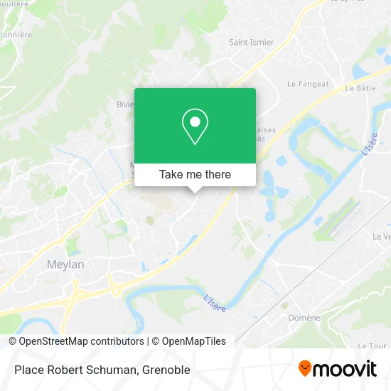 Place Robert Schuman map