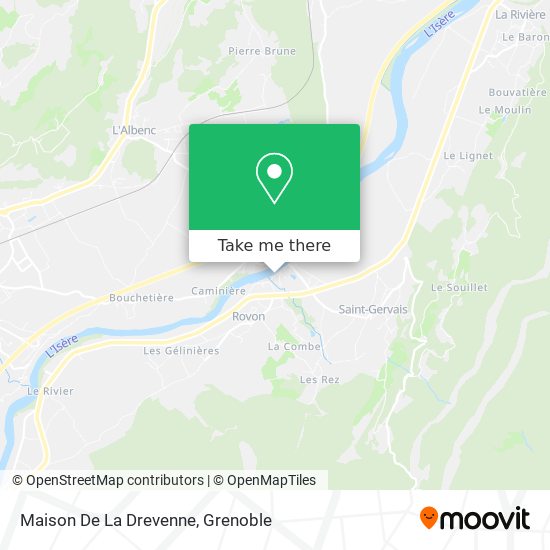 Maison De La Drevenne map