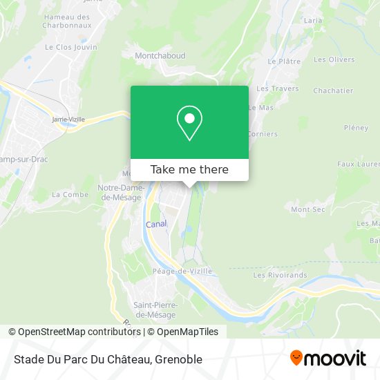 Stade Du Parc Du Château map