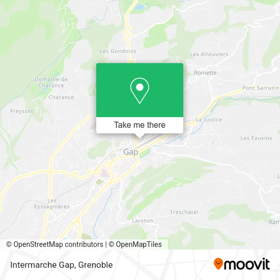 Intermarche Gap map