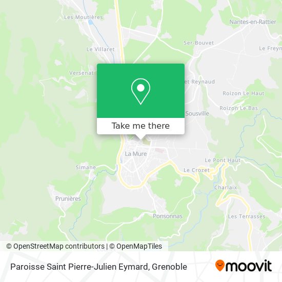 Paroisse Saint Pierre-Julien Eymard map