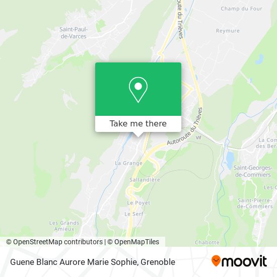 Guene Blanc Aurore Marie Sophie map