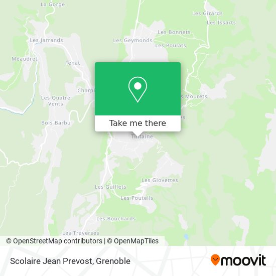 Scolaire Jean Prevost map