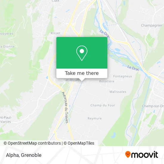 Alpha map