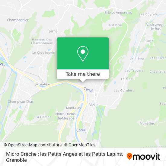 Micro Crèche : les Petits Anges et les Petits Lapins map
