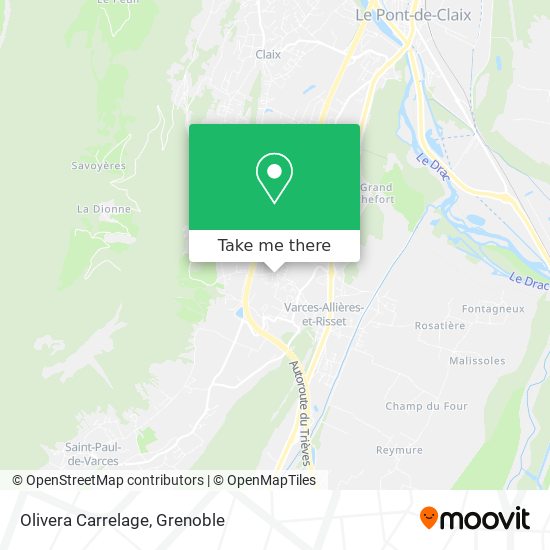 Olivera Carrelage map