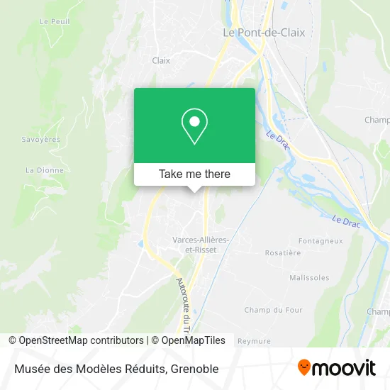 Musée des Modèles Réduits map