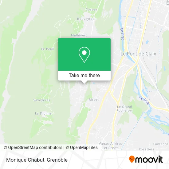 Monique Chabut map