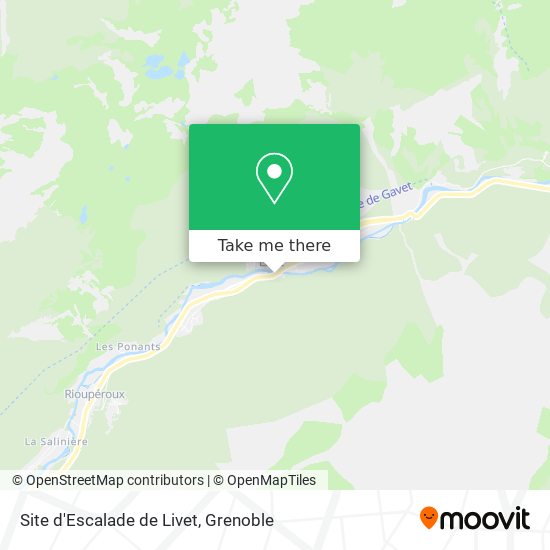 Site d'Escalade de Livet map