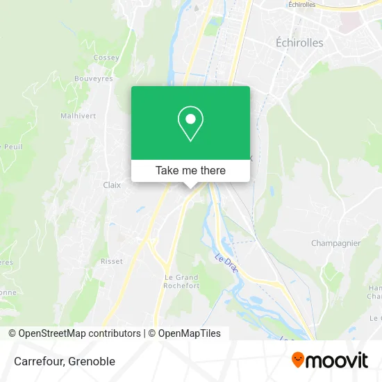 Carrefour map