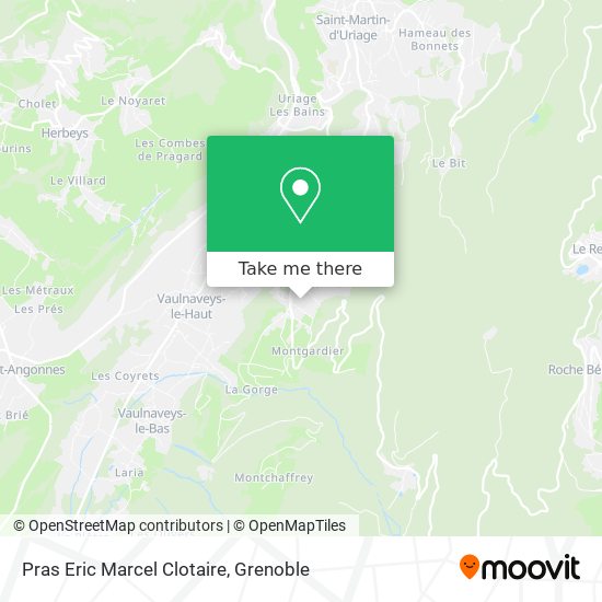 Pras Eric Marcel Clotaire map