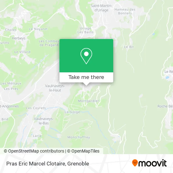 Pras Eric Marcel Clotaire map