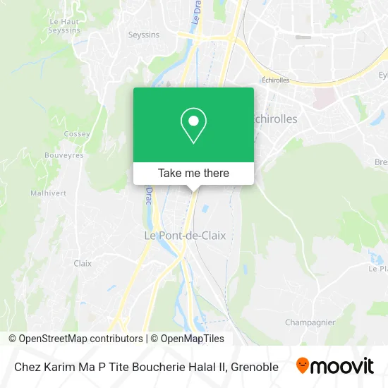 Chez Karim Ma P Tite Boucherie Halal II map