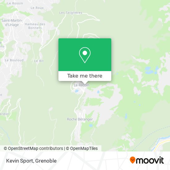 Kevin Sport map