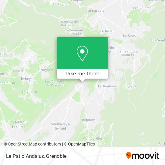 Le Patio Andaluz map