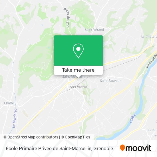 École Primaire Privée de Saint-Marcellin map