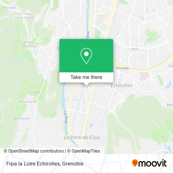 Frpa la Luire Echirolles map