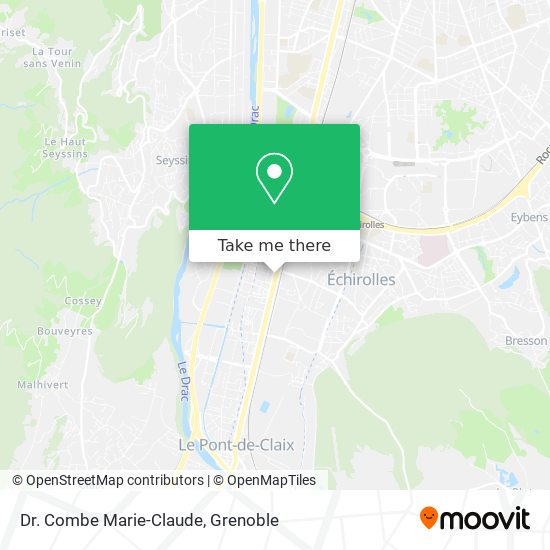 Dr. Combe Marie-Claude map