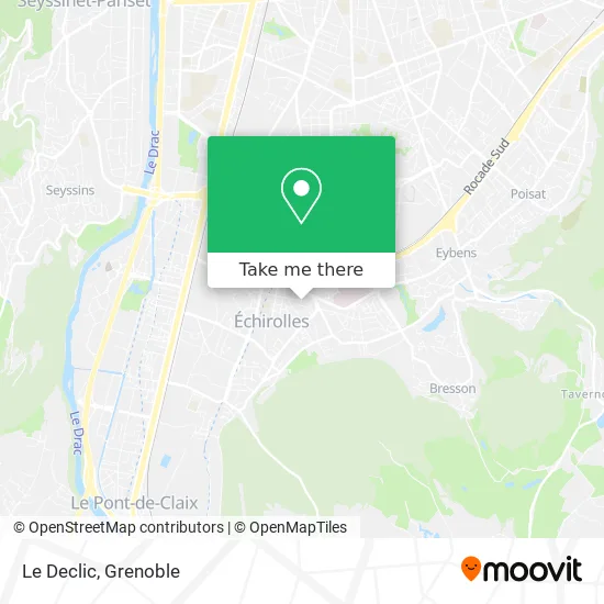 Le Declic map