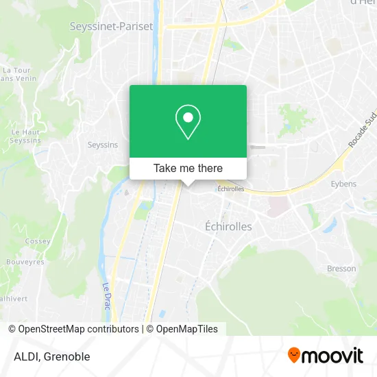 ALDI map