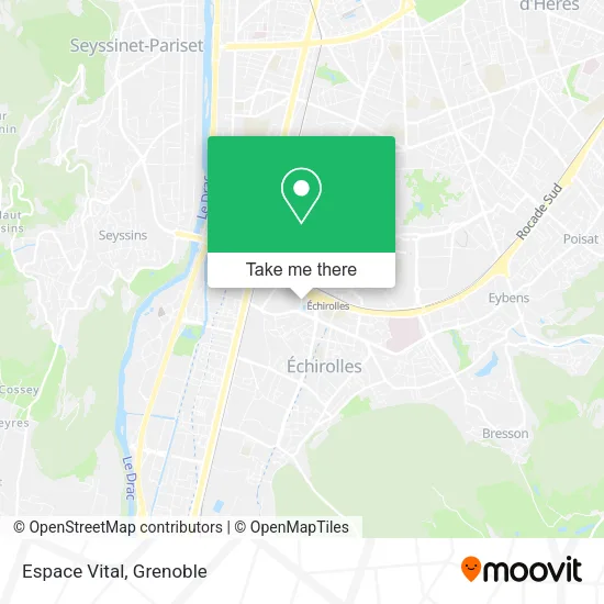 Espace Vital map