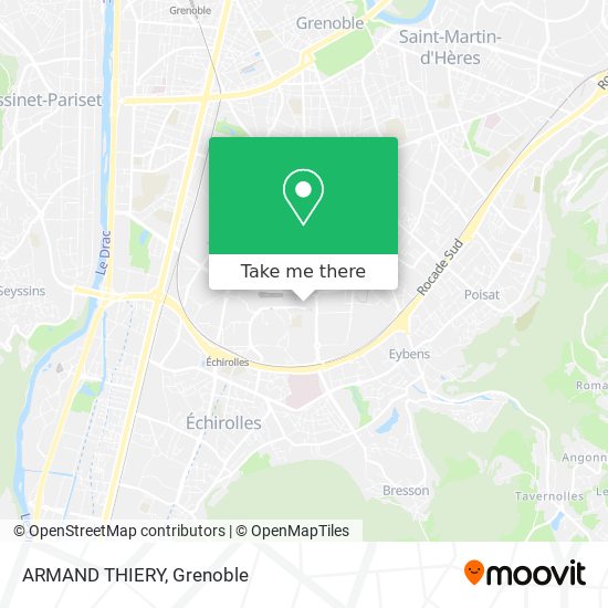 ARMAND THIERY map