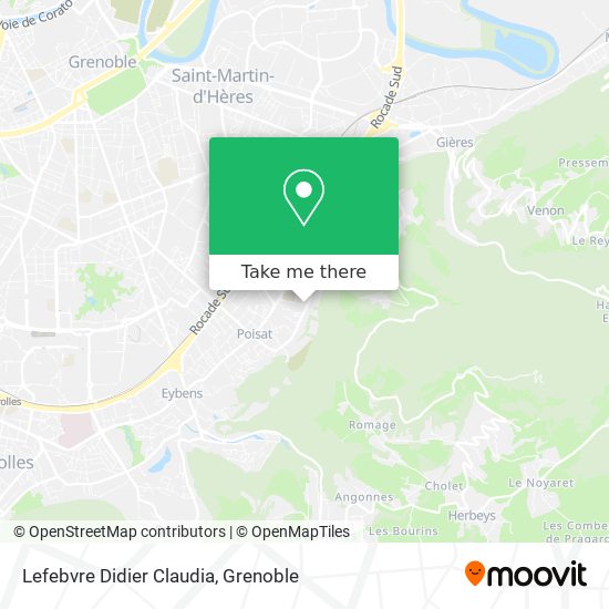 Lefebvre Didier Claudia map