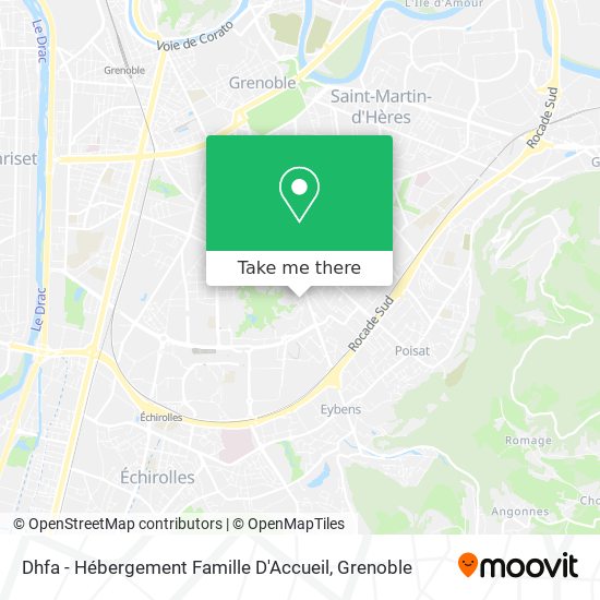 Dhfa - Hébergement Famille D'Accueil map