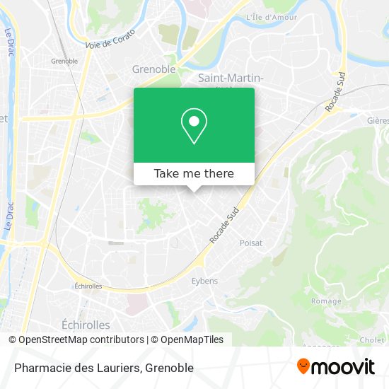 Pharmacie des Lauriers map
