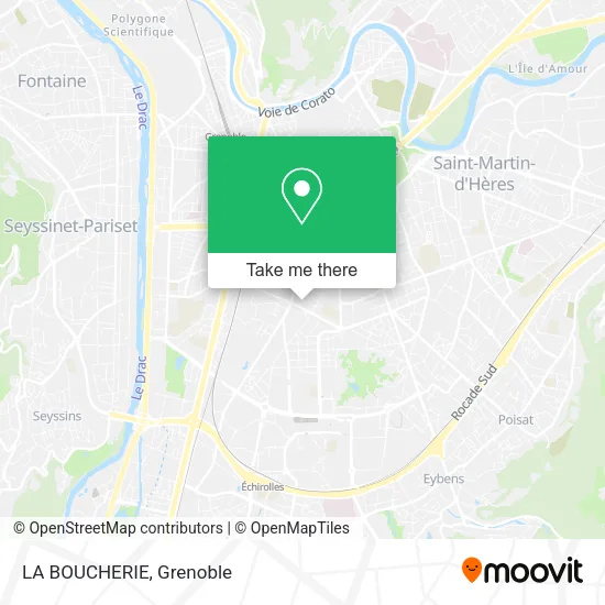 LA BOUCHERIE map